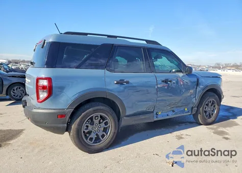 2024 Ford Bronco Sport Big Bend z USA, uszkodzony, nr VIN 3FMCR9B68RRE47449